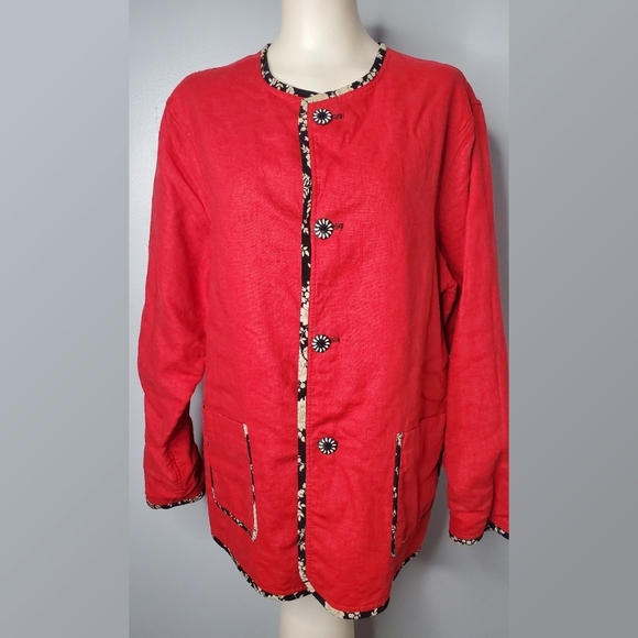 Koos of Course Reversable Jacket Size Large - Picture 2 of 8